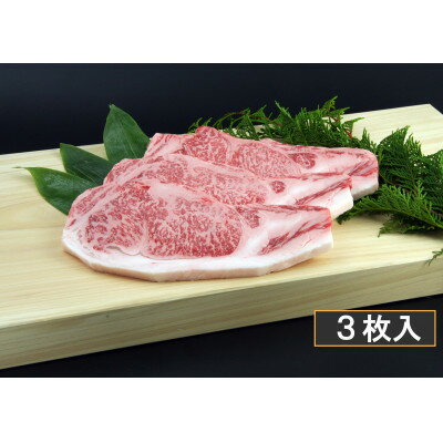 【ふるさと納税】銘撰木曽牛サーロイン(ステーキカット)約250g×3枚【配送不可地域：離島】【1515995】