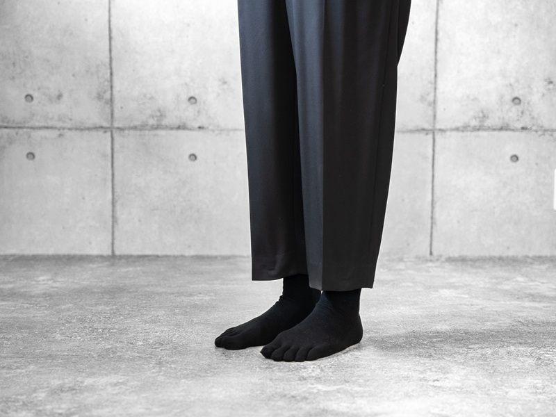 HARUSAKU ハルサク 5本指 バックラインソックス 靴下 5足セット （25cm～27cm）///靴下 くつした くつ下 ソックス 足元 ビジネス シンプル カジュアル おしゃれ かわいい 消臭