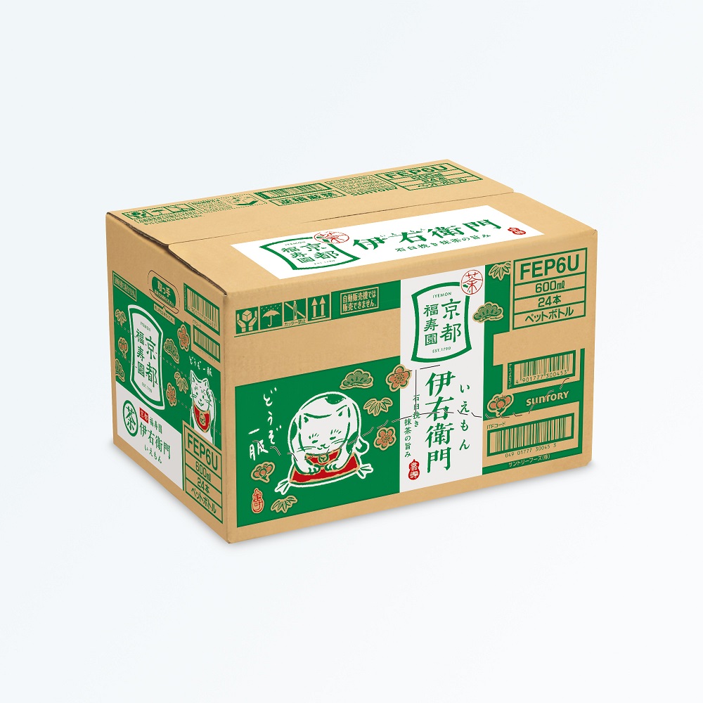サントリー 伊右衛門 600ml 24本（1ケース）
