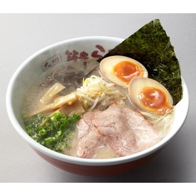 ふるさと納税 香春町 【上野焼香春徹山窯】ラーメンどんぶり【赤】と九州とんこつラーメン9食セット |  | 03