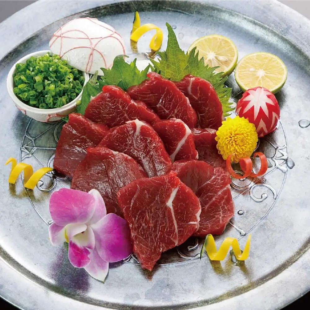 国産 上赤身馬刺し 約400g 馬刺し BHAZ031
