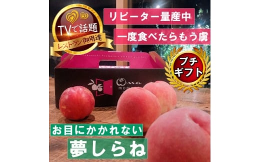 ＜滅多にお目にかかれない夢しらね＞人気品種指定ギフト4年連続TV出演話題ブランド2025年7月下旬～【1465301】