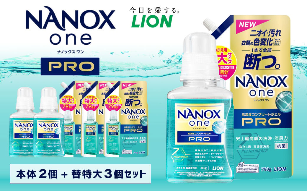 NANOXonePRO本体+替特大セット（本体2個･替特大3個）