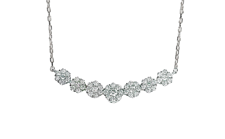 プラチナ ダイヤ ラインネックレス 0.3CT　N376DI-P　ダイヤモンド ペンダント ジュエリー 宝石 ギフト プレゼント 贈り物