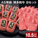 【ふるさと納税】A5等級 博多和牛 Bセット 計10.5kg 博多和牛100%贅沢本格手ごねハンバーグ 【訳あり】博多和牛ヒレ焼肉 牛肉 お肉 和牛 冷凍 福岡県産 国産 九州 福岡県 糸田町 送料無料