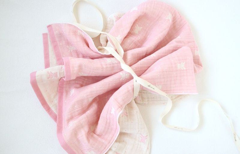 【babybear】多重ガーゼタオルセット《ピンク》 G1953