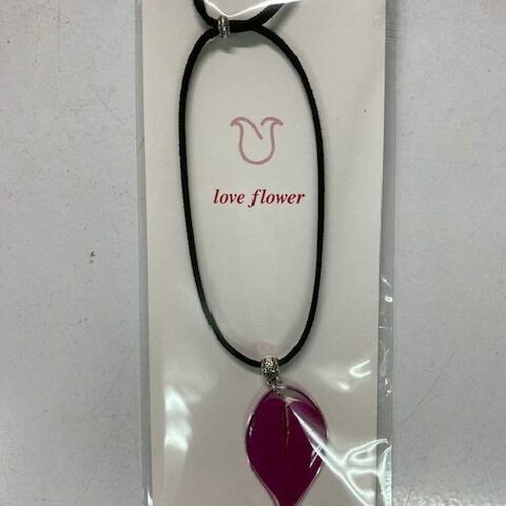 【ふるさと納税】ブーゲン革ひもチョーカー アクセサリー チョーカー ネックレス レディース おしゃれ 沖縄市 7000円 / 株式会社東南植物楽園 [BCBY012]