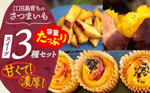 ねっとり濃厚！てくてくのさつまいもスイーツ たっぷり詰め合わせ さつまいも 江田島市/峰商事 合同会社[XAD009] お菓子
