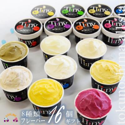 ふるさと納税 徳之島町 《年末お届け!》〜島の素材をそのままに〜プレミアムジェラート&amp;ソルベ 16個