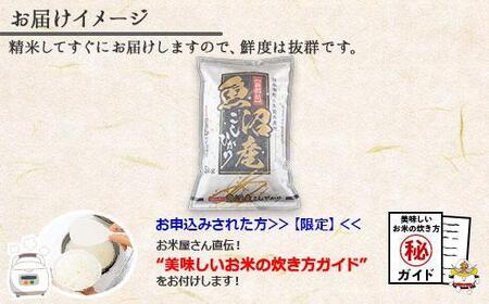 【令和7年産】 【無地のし】新潟県 南魚沼産 コシヒカリ お米 5kg×2袋 計10kg 精米済み（お米の美味しい炊き方ガイド付き）【2025年10月中旬より順次発送予定】