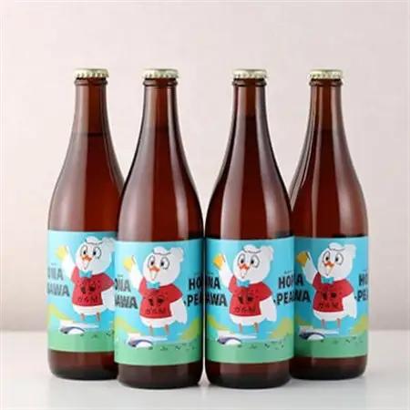 【3ヵ月毎定期便】女川ホップピール4本セット全4回【配送不可地域：離島】【4079973】