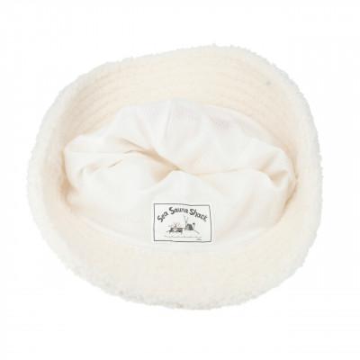 ふるさと納税 館山市 【Sea Sauna Shackオリジナル】ボアサウナハット 白 |  | 01