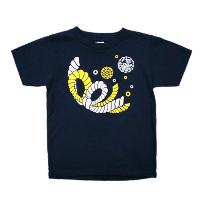 ふるさと納税 滝沢市 馬コたづなTシャツ(紺色・キッズサイズ)2枚セット |  | 01