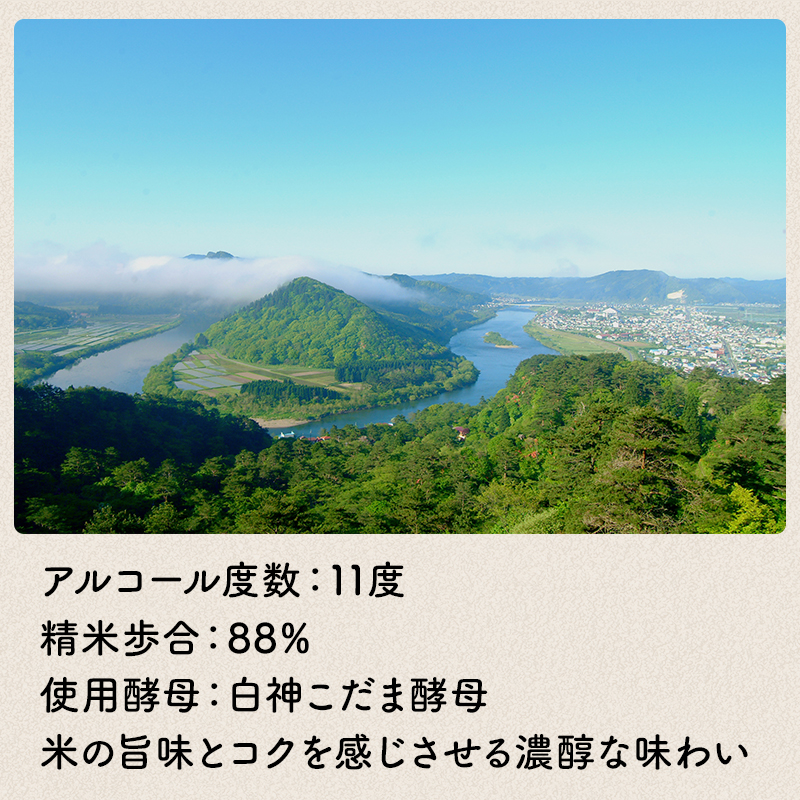 【秋田県知事賞/再仕込みどぶろく坂野泉】【桜酵母仕込み/美桜どぶろく きみまちの詩】720ml×2本セット