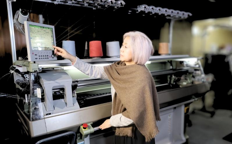 『Noble Fibre』100％ヤク・大判ストール ベージュ