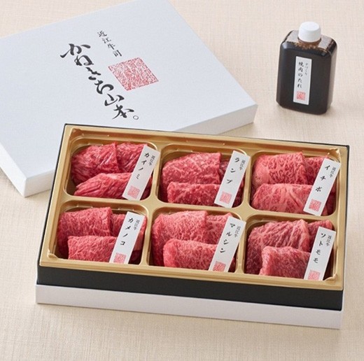 
                  【カネ吉山本】近江牛赤身・焼肉6種盛り合わせ360g【Y203W】
                