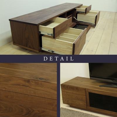 ふるさと納税 大川市 【大川家具】無垢材　テレビボード　ハイタイプ　凛type2　ローボード　幅1800【設置付き】WN |  | 02