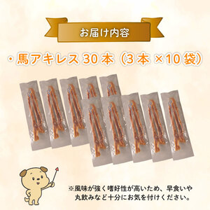 ペットドッグフード 馬アキレスロング 薄め 30本 3本入×10袋ペット ペット ペット ペット KT019