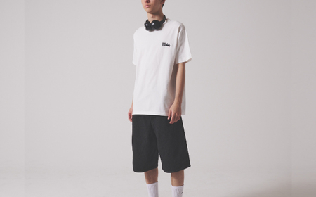 ショートスリーブ Tシャツ Sサイズ WHITE アウトドア シンプル 半袖 岐阜市 / 水甚[ANHZ015]