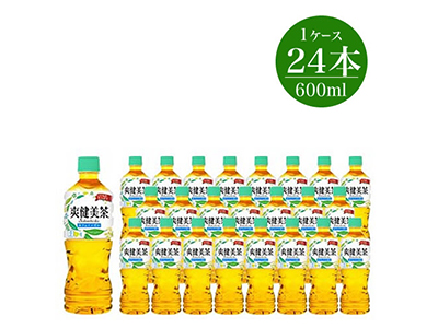 すっきり ブレンド 茶  爽健美茶600ml×24本セット