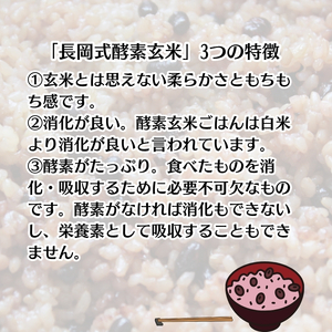 玄米ごはん 長岡式 酵素玄米 冷凍 玄米ごはん【125g×8個】