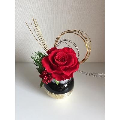 ふるさと納税 岩倉市 プリザーブドフラワー【ダイヤモンドローズ】