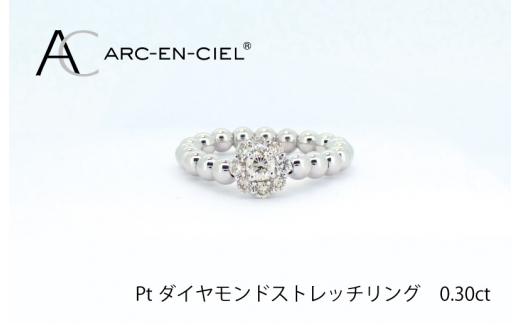 
ARC-EN-CIEL PTダイヤリング（計0.3ct）
