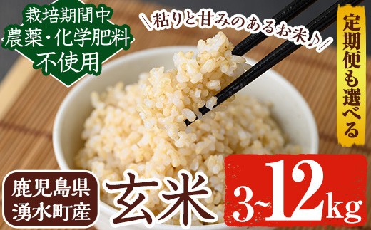 
                  《定期便も選べる！》《栽培期間中農薬化学肥料不使用》 鹿児島県産 ヒノヒカリ 玄米(3kg or 定期便:2kg×2袋×3回) 国産 九州産 湧水町産 お米 米 ひのひかり 玄米 ご飯 ごはん 化学肥料不使用 農薬不使用 有機 有機農業 有機肥料 定期便 【雲月農園】
                
