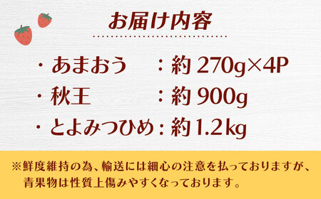 【全3回定期便】九州・福岡もぎたて フルーツ定期便 C　桂川町/一般社団法人地域商社ふるさぽ[ADCF019]