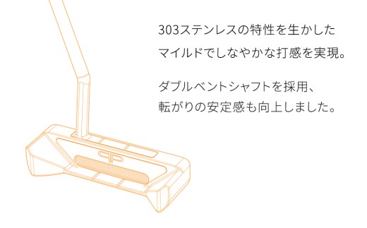 【 PROFOUND GOLF 】 パター Attitude 32インチ ゴルフ アティチュード プロファウンド 初心者 上級者 putter