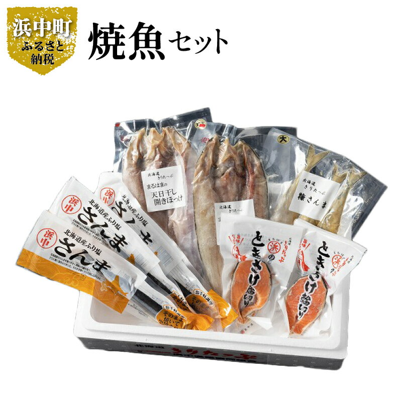 【ふるさと納税】【レビューキャンペーン対象】北海道 浜中町産 焼き魚 4種セット 詰め合わせ ときさけ 天日干し 開き 特大 糠さんま BBQ おかず おつまみ ご飯のお供 魚介 海産物 干物 海の恵み 海の幸 真ほっけ 春鮭 お土産 手土産 差し入れ 人気 おすすめ 送料無料