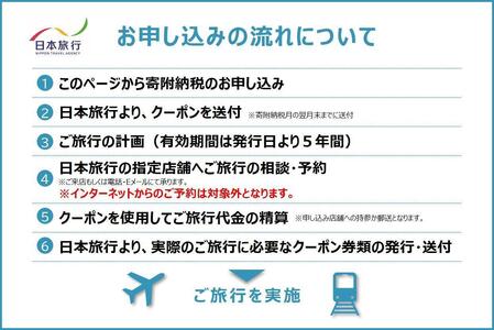 沖縄県南城市　日本旅行　地域限定旅行クーポン90,000円分