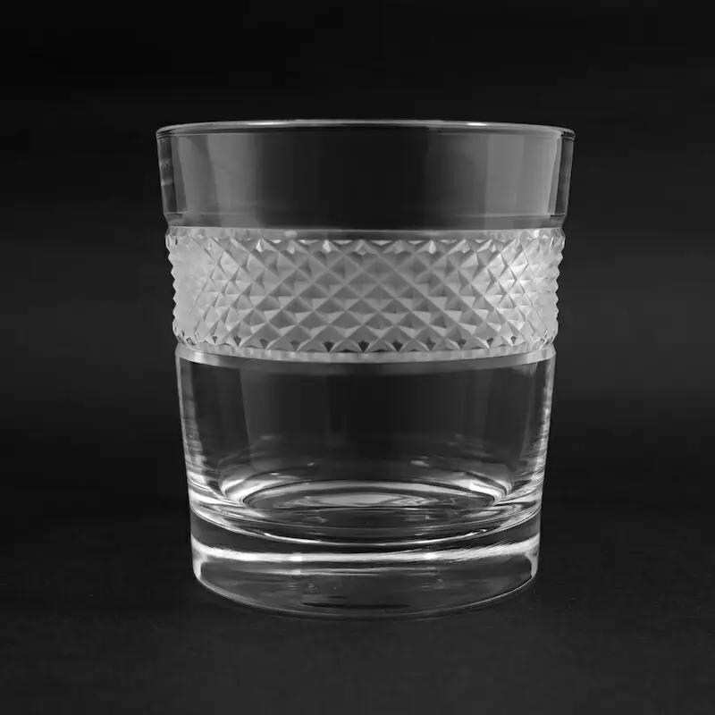 浅草切子 Bar’s Glass「スコット オールド」2個セット 化粧箱入り_0012-035-T04