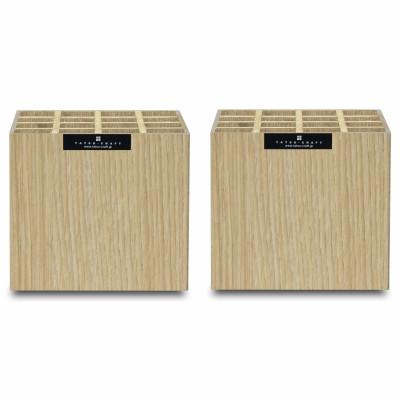 ふるさと納税 和歌山市 バスク ペンスタンド S 16本 ナチュラル 2個セット おしゃれでかわいい木製ペン立て
