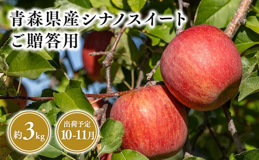 
										
										１０月・１１月発送 贈答用シナノスイート3ｋｇ 【そと川りんご園・１０月・１１月・青森県産・平川市・りんご・シナノスイート・3ｋｇ・贈答用】
									