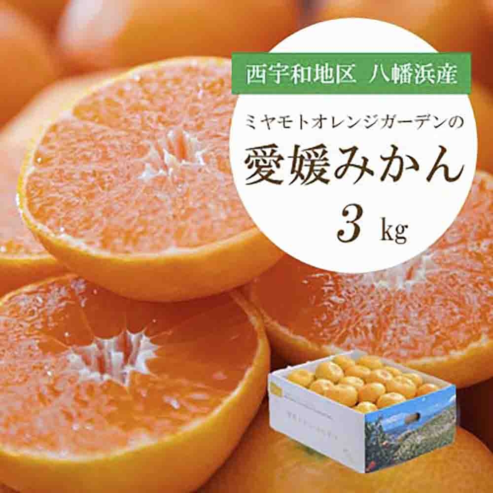 
                  何個でも食べられる!西宇和地区八幡浜産 愛媛みかん3kg＜C25-175＞【1604463】 YWTAP116
                