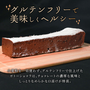 グルテンフリー ガトーショコラ 1本 4～5人前 ﾁｮｺｹｰｷﾁｮｺｹｰｷﾁｮｺｹｰｷ 