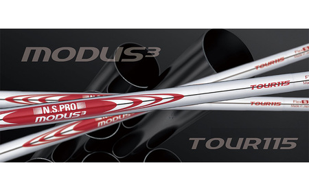【日本シャフト】アイアン用シャフト「MODUS3 TOUR115」6本セット(#5～#W)  S-FLEX