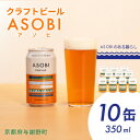 【ふるさと納税】【国産生ホップ使用】クラフトビール ASOBI(アソビ) 10本セット 京都府与謝野町 ペールエール【1496150】