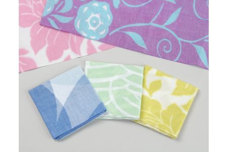 秩父ほぐし織り　ハタオト　ハンカチ No.127