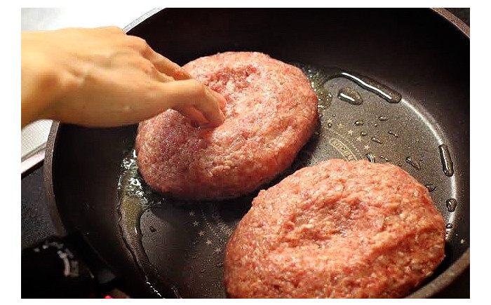 南島原手ごね ハンバーグ オリジナル ソース付き 150g×10個 / 南島原市 / はなぶさ [SCN039]