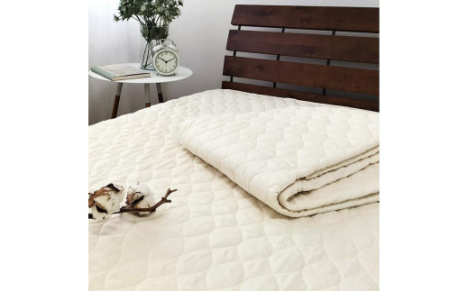 
オーガニックコットンガーゼ敷パッド　シングル（100×205cm）OG-1S
