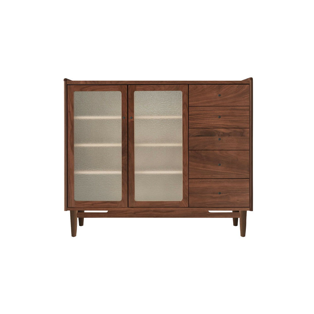 【ふるさと納税】旭川家具 MUKU工房オリジナル ジャム サイドボード 120 ウォールナット_04894 | インテリア ファニチャー 人気 おすすめ 送料無料