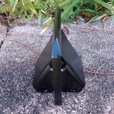 ふるさと納税 岡崎市 黒塗装　くさび型薪割り　富士山 |  | 03