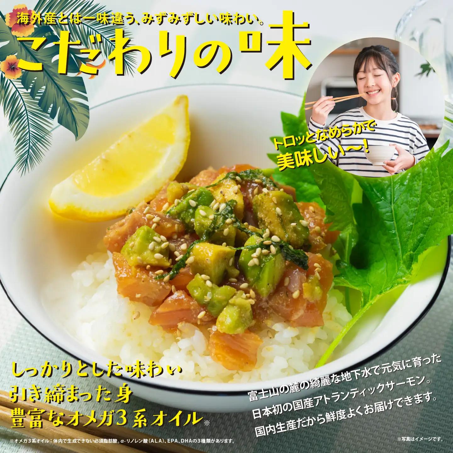 ポキ丼 サーモン 冷凍 約160g×4P コク旨ごまだれ サーモン 海鮮丼