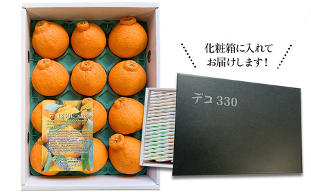 完熟みかん デコポン デコ330 約3kg ミカン 蜜柑 オレンジ 果実 旬のフルーツ 大分県産 九州産 津久見市 国産【tsu000604】