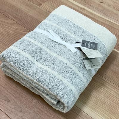 ふるさと納税 泉大津市 泉州産タオルの　タオルケット　シングルサイズ　グレー系　1枚　OH-5772GY |  | 01