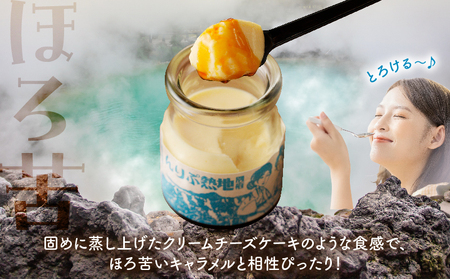 ちょっと大人のほろ苦ぷりん☆別府名物地獄蒸し！（6個入り）_B091-003