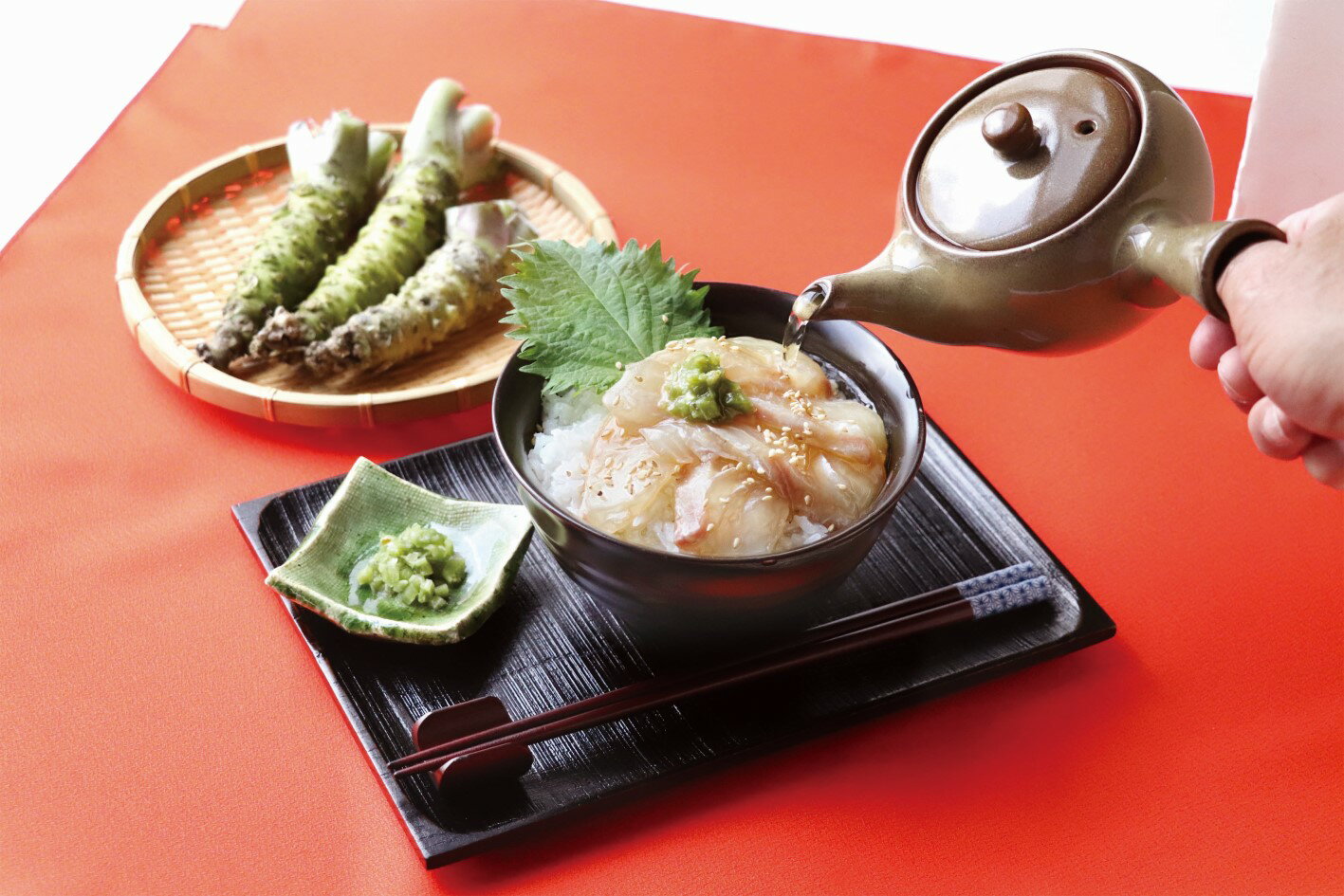 【ふるさと納税】高級 お茶漬け 4食セット 鯛 生茶漬け 切り身 冷凍 濃厚 だし 活〆真鯛 愛媛県 国産 マルトモ｜B143