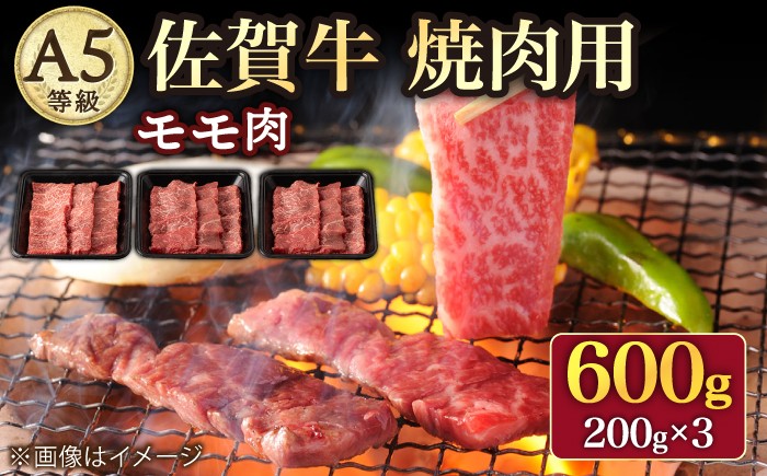 
                  佐賀牛 焼肉用 モモ 600g（200g×3パック）/肉 国産和牛 焼肉用 モモ 肉 にく 焼肉 焼き肉用 モモ 焼肉 佐賀県 武雄市/ナチュラルフーズ [UBH016] 
                